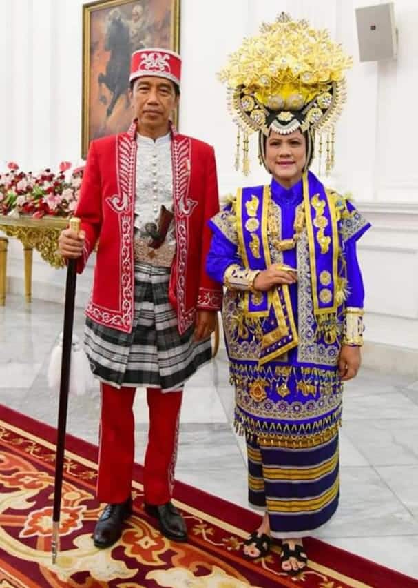 Jokowi Kenakan Baju Adat Kesultanan Buton di Upacara HUT RI Ke 77